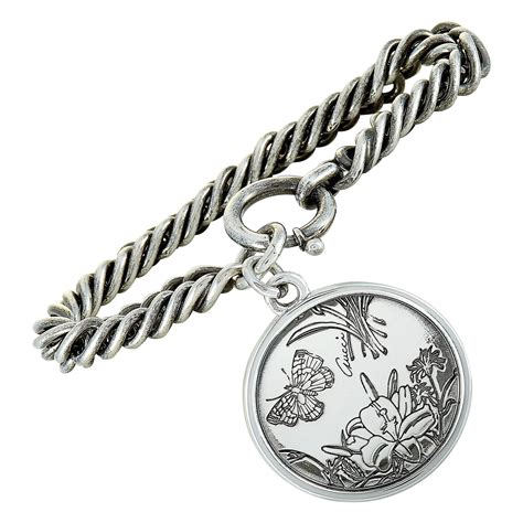 Gucci Flora Silver Bracelet 